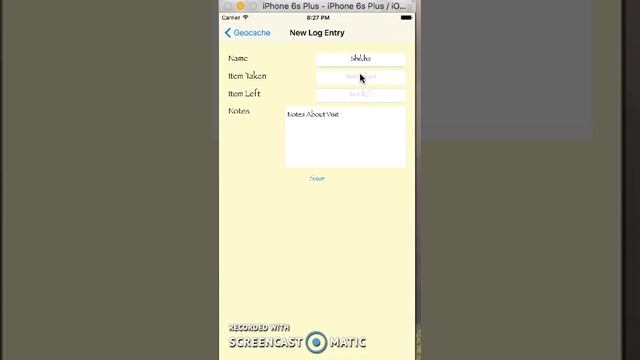 IOS Project Demo