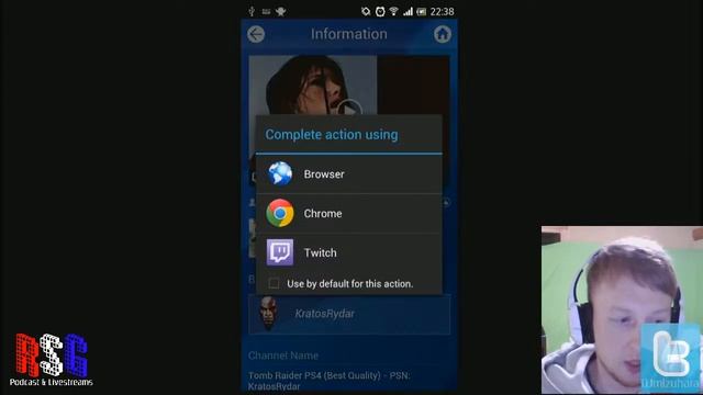 PlayStation App (Android) Watching A Live Stream