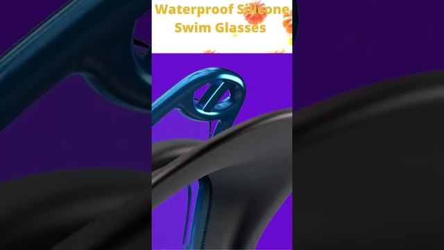 Professional Swimming Goggles Anti-Fog UV Adjustable Plating Men Women Waterproof Silicone Swim.