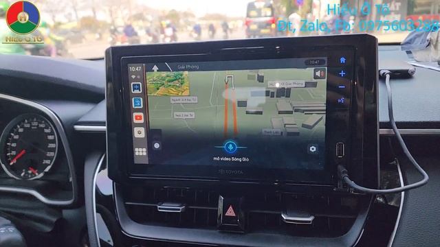 Giới Thiệu Android Box Cho Xe Toyota Cross | Hiếu Ô Tô