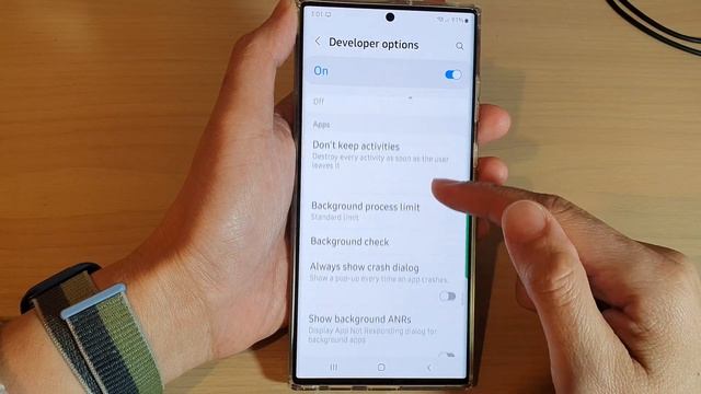 Galaxy S22/S22+/Ultra: How To Enable/Disable Suspend Execution For Cached Apps