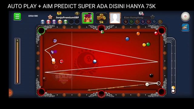 CHEAT 8 BALL POOL AUTO PLAY SENJU PREMIUM 55.4.3 | ANDROID | NO PASSWORD | NEW VERSION