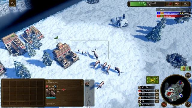 AOE3:DE - India Vs Aztec - 1v1 Ranked - 1036 ELO