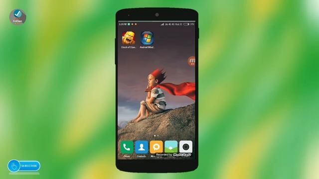 Change UI Android To Windows On Any Phone In Hindi..!!(NO ROOT)