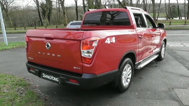 SsangYong MUSSO 2.2 RHINO AUTO Finished In Indian Red ,video Walkaround !