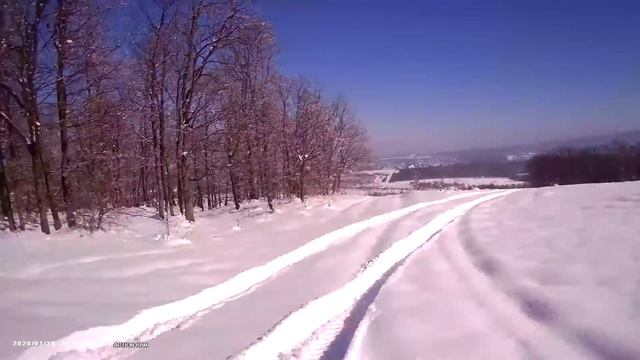 Поездка на ЗИЛу по снегу