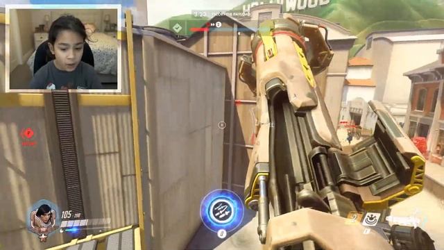 PLAY OF THE GAME: DAZEE AS PHARAH (Overwatch #7)