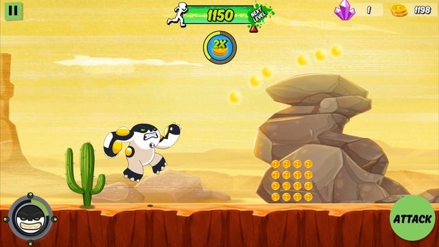 Ben 10 Alien Run - Cannonbolt (Android)