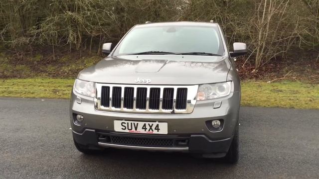 2011 11 JEEP GRAND CHEROKEE 3.0 V6 CRD LIMITED 5d AUTO 237 BHP SAT NAV LEATHER FSH