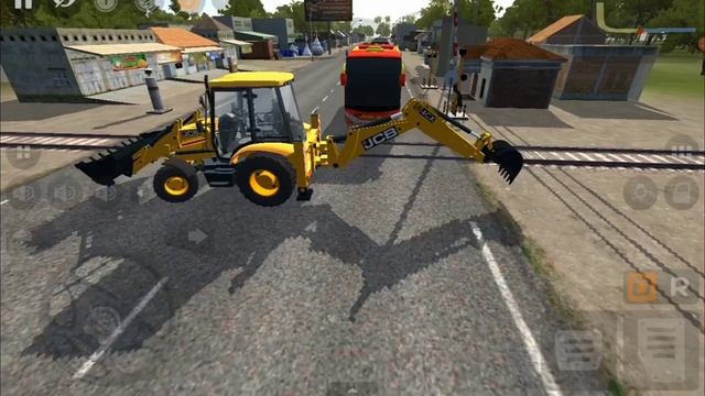 🔴LIVE BUS SIMULATOR INDONESIA GAME - JCB BACKHOE LOADER DRIVING MOD - ANDROID GAMEPLAY #099