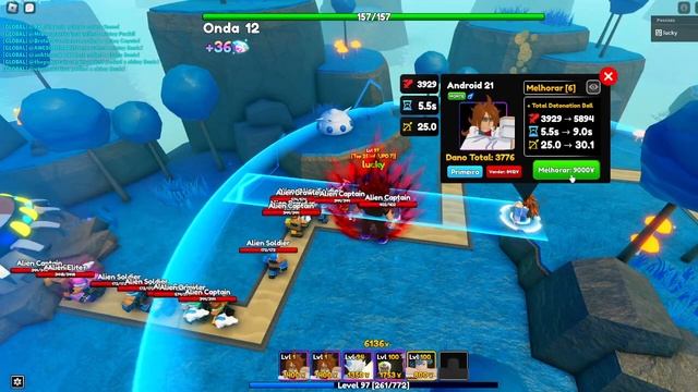 SHOWCASE ANDROID 21 LEADERBOARD UNIT ( Anime Adventures )