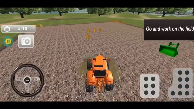 Supreme Tractor Farming : Modern Farm Games 2021- Android Gameplay #GM SimulatorGaming