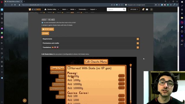INSTALAR MODS PC STARDEW VALLEY 1.5.4 - SMAPI 3.12.2