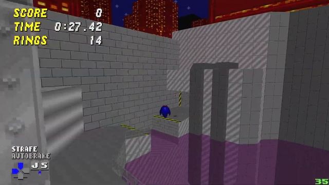 SRB2 2.2.10 Speedrun: Techno Hill Zone Act 2 In 52.94 (Metal Sonic)