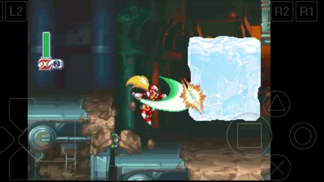 Megaman X 4 - Zero Intro Stage From EPSXe App Android