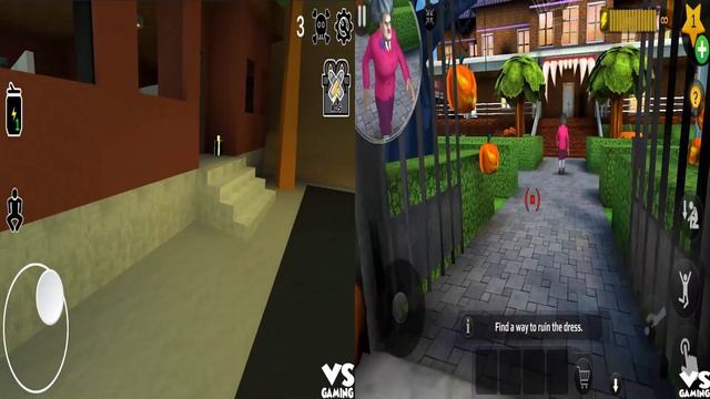 Scary Teacher 3D VS Grandma And Grandpa House Escape: Scary Android / IOS GamePlay Part 2