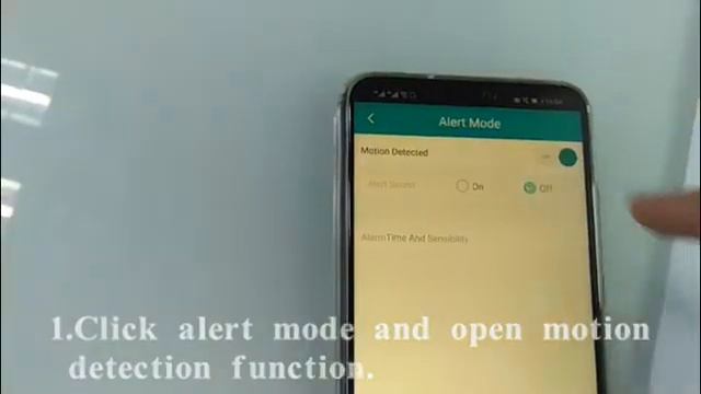 Victure PC530/PC540 Wifi Camera-How To Set Motion Detection Function