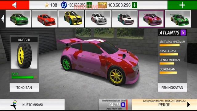 Mobil Mobilan Rally Fury Extreme Racing Pink - Android Ios Gameplay Game Mobil Balap Extream