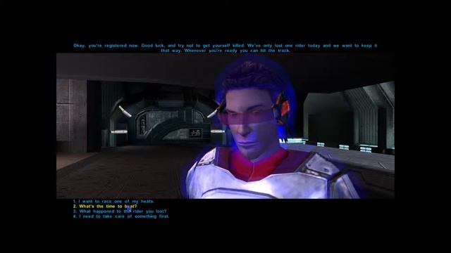 Star Wars: Knights Of The Old Republic #12 -Taris Swoop Platform - No Commentary Light