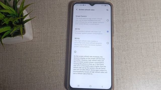 How To Increase Screen Refresh Rate In Vivo Y21, Screen Mobile Settings