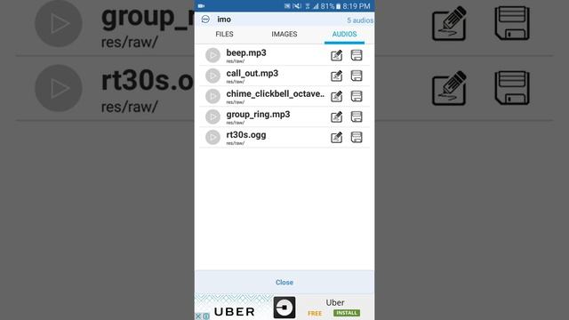 How To Change IMO WhatsApp And Messenger Ringtone