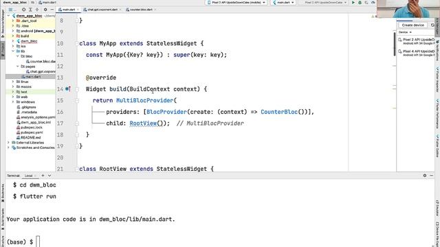 State Management In Flutter - Provider And  Bloc Patterns