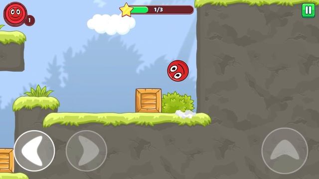 Красный Шарик младший Против Монстра с Базукой Red Ball 5