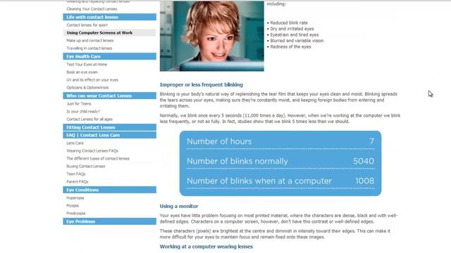 Fortnightly Disposable Contact Lenses