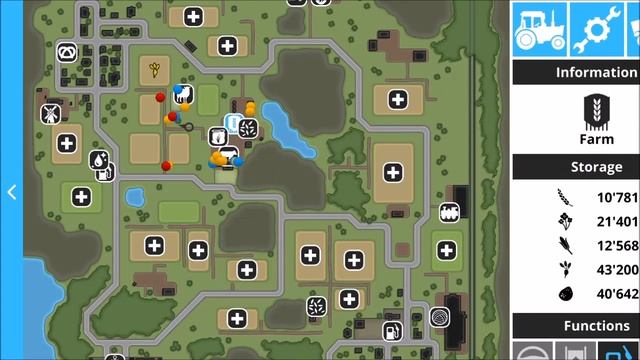 FS 16 Timelapse #28. Rape, Wheat, Beet And Corn.