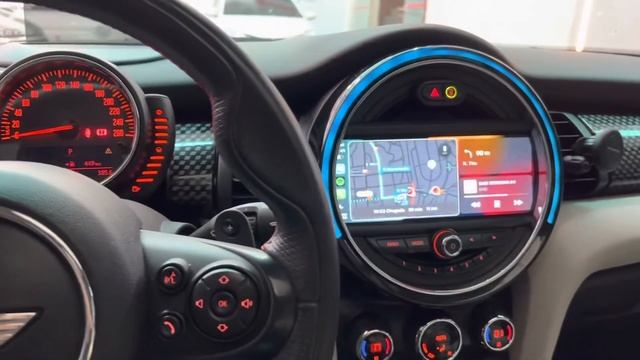 Mini Cooper 2015/2016 - Instalação CarPlay E Android Auto + Câmera Traseira - ArtsomAuto