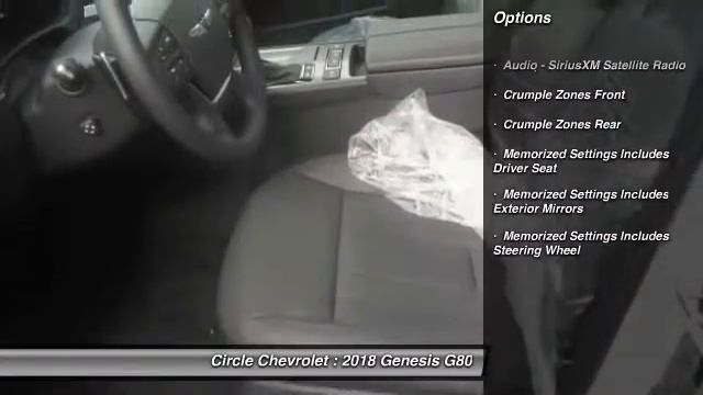 2018 Genesis G80 3.8L Shrewsbury NJ 07702