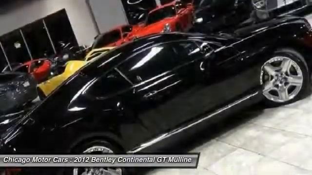 2012 Bentley Continental GT Mulliner Chicago Motorcars C10841A