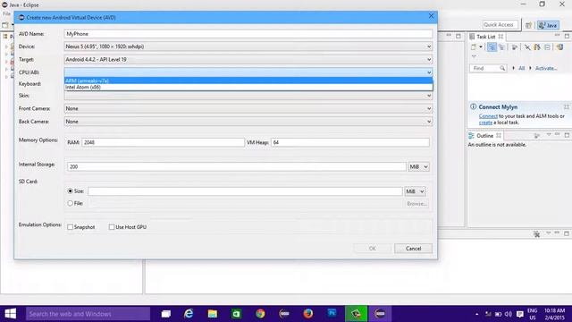 How To Create A Android Virtual Device In Eclipse