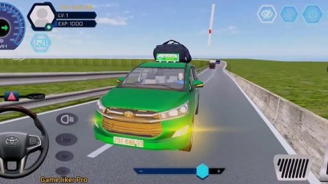 Car Simulator Vietnam | #23 | Toyota Taxi Forest Road Driving Gameplay Game Liker Pro On YouTube