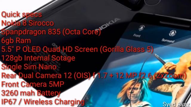 Nokia 8 Sirocco Unboxing