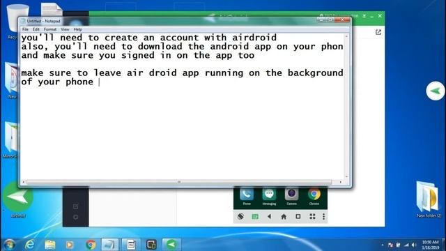 3 Free Simple Ways To Cast Your Android And IOS Screen To PC (Screen Mirroring - Wired/Wireless)