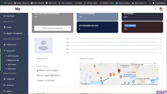 Food Delivery Pro  Website + Android App + Restaurant + Admin Panel | Full Demonstration  |  DISRT