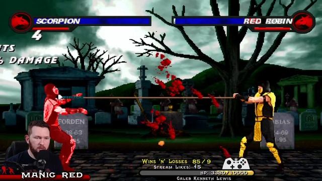 🐉MK MUGEN With The KAHN Manic Red On Max Hard 10!!!