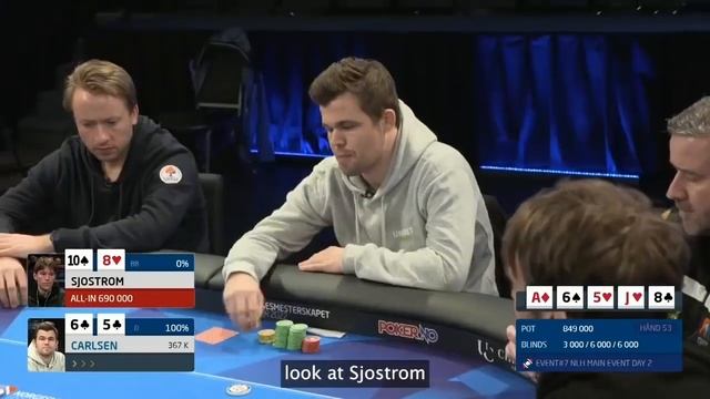 Poker Breakdown: Bluffing Chess GOAT Magnus Carlsen LIKE THIS??? WHY?!