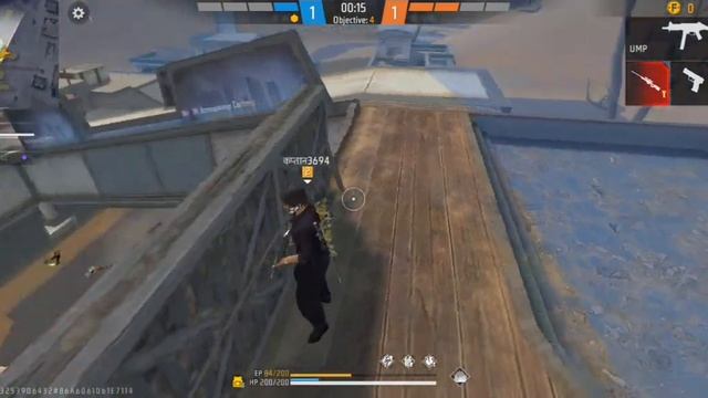 1vs 4 Best CS Ranked Gameplay 🔥 #freefire #Creator Saab