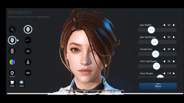 Most Customizable  Character Creation For A Mobile Game.