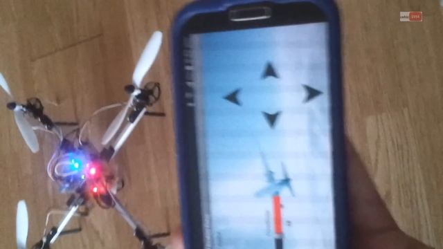 Bluetooth Controlled Drone Quadcopter With Android Smartphone Homemade