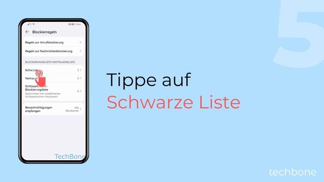 Rufnummer Blockieren - Huawei [Android 10 - EMUI 12]