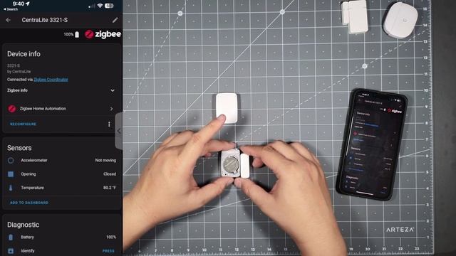 Moving Smartthings Contact Sensor (CentraLite 3321-S) To Home Assistant Local Control