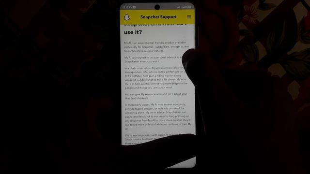 Snapchat My Ai Chatbot|snapchat My Ai Android|snapchat My Ai Not Showing Up