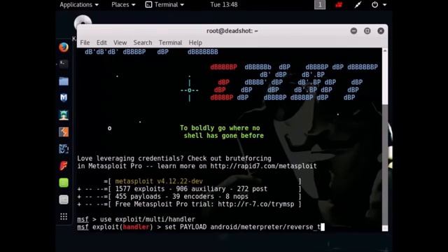 Hack Android Phone Using Kali Linux Embed Payload In Any Apk