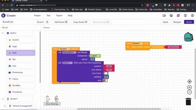 Tutorial Kodular #2 - Button, Image, Layout