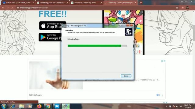Tutorial Menginstall Software Digital Drawing Medibang Paint Pro Versi Windows🌸sign Up Account