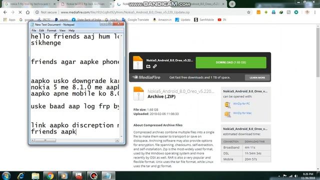 Nokia 5 Frp  8 1 0 Talk Back Not Working  Downgrade 8.0   Your Solution Is Hare