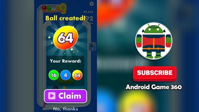 Bounce Merge 2048: Max Level Gameplay (High Score)